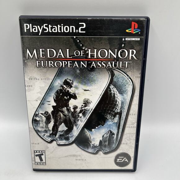 Medal Of Honor European Assault PS2 PlayStation 2 - Complete CIB - Picture 1 of 7